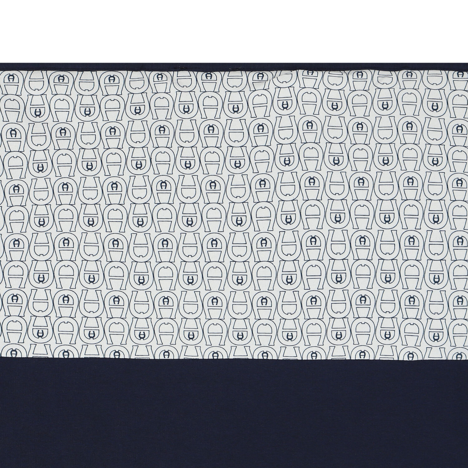 بطانية أولاد بالشعار باللون الكحلي والأبيض, 2, hi-res